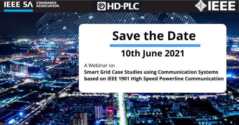 Jun 2021, IEEE SA And HD-PLC Alliance Webinar Series #2
