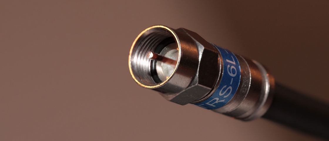 HD-PLC-supported coaxial cable
